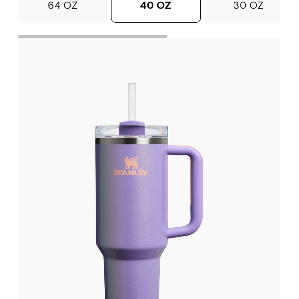 Perwinkle shimmer stanley 40 oz brand new purple shimmer